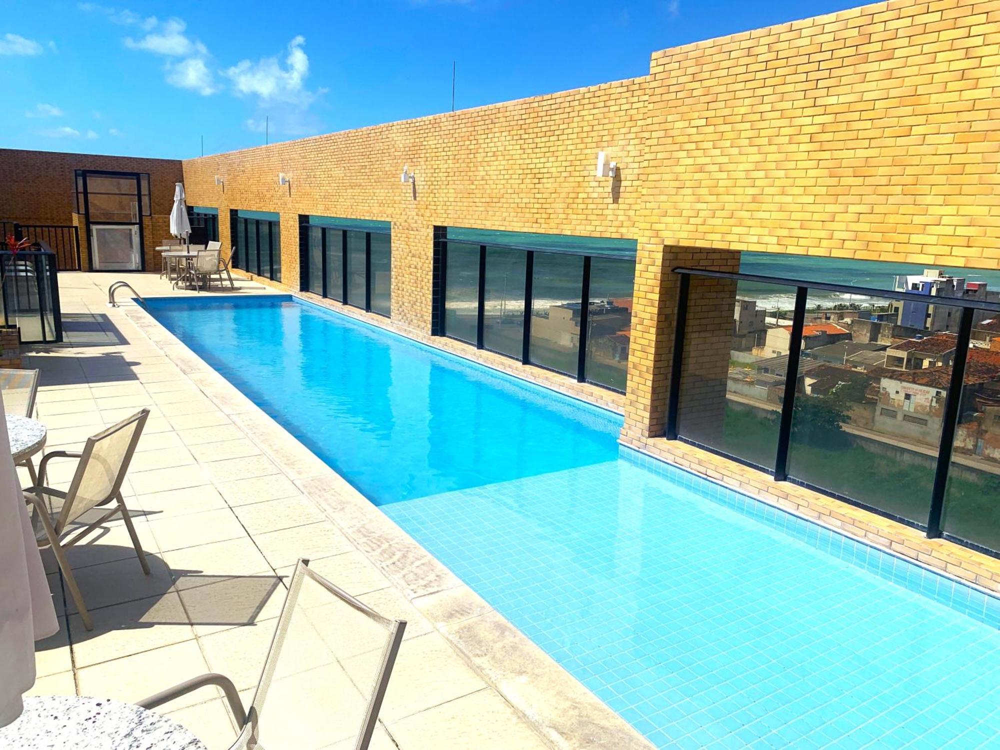 Apartamento 50M Praia- Piscina - Vista Mar - Academia - * Maceió