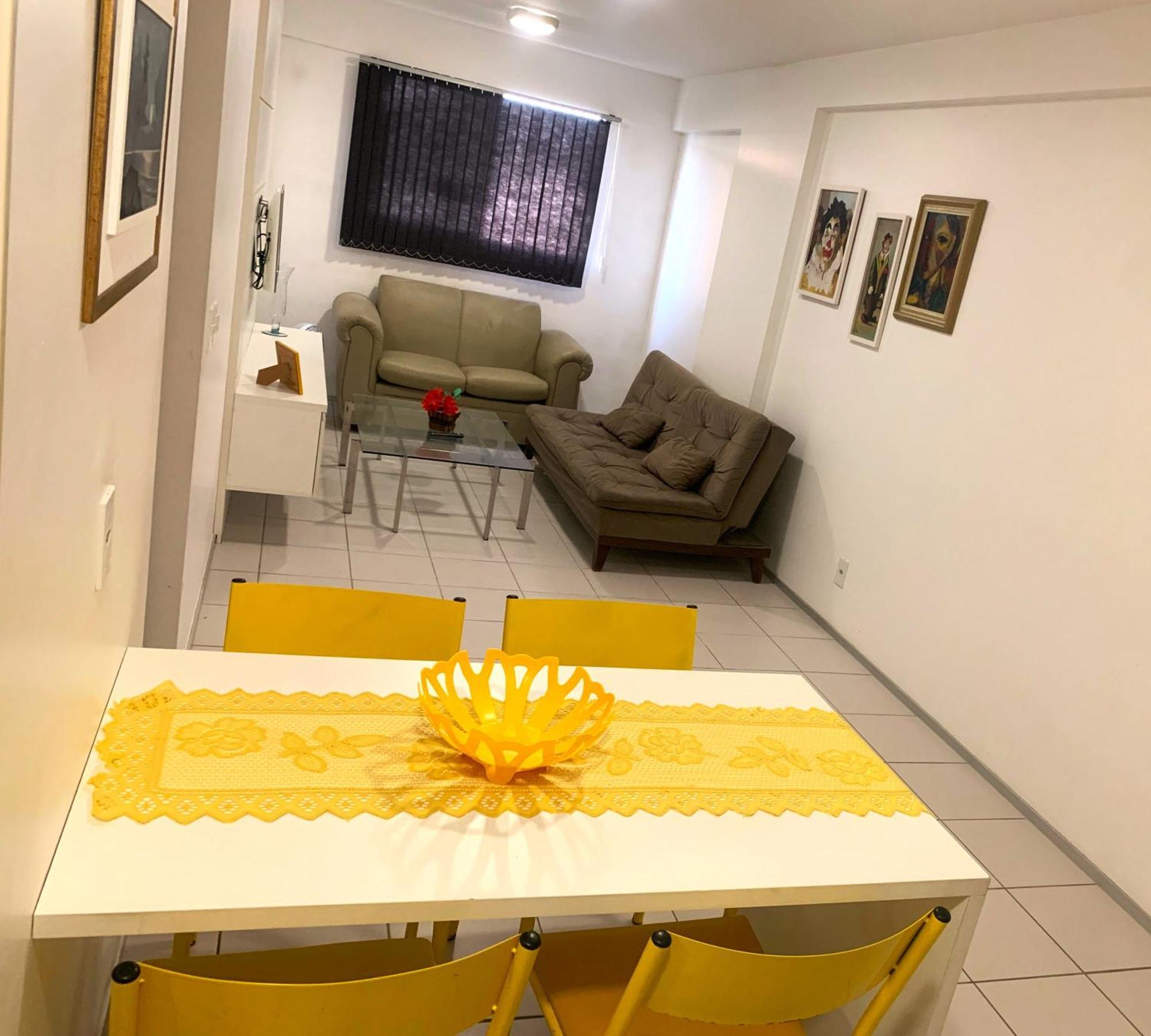 Apartamento 50M Praia- Piscina - Vista Mar - Academia -