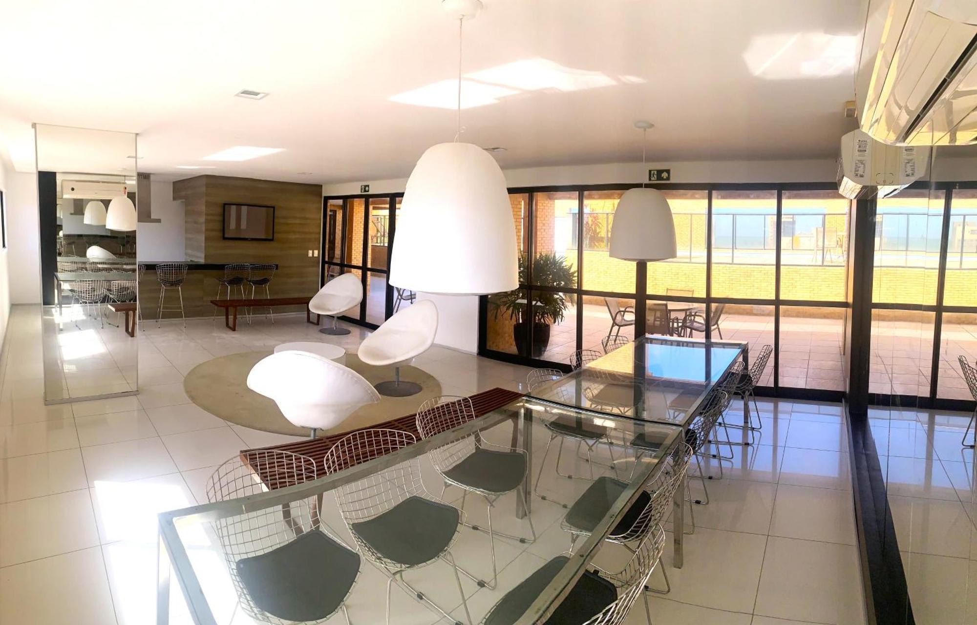 Apartamento 50M Praia- Piscina - Vista Mar - Academia - Apartamento